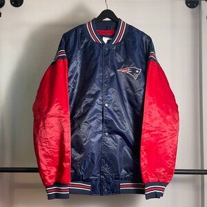 Starter New England Patriots Satin Jacket size 4XL